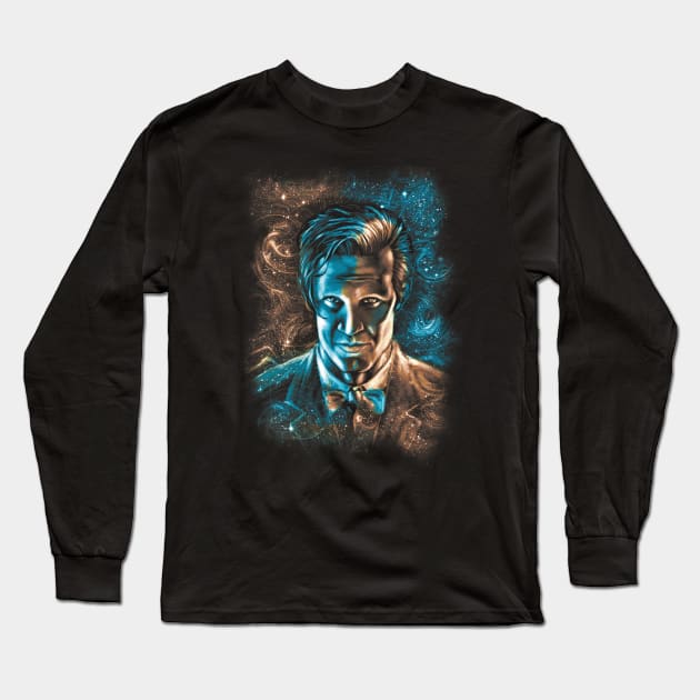 Doctor Eleven Long Sleeve T-Shirt by tonynichols